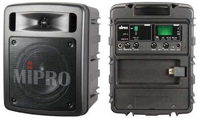 Mipro MA303 weighs under 3kg but still packs a 60watts (max) punch!